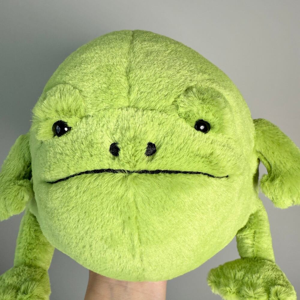 AUTHENTIC Jellycat Ricky Rain Frog - BNWT - FAST SHIPPING! - Picture 2 of 4